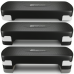 Степ платформа  Hop-Sport HS-PP033AS 3-уровневая черно-красная - фото №4